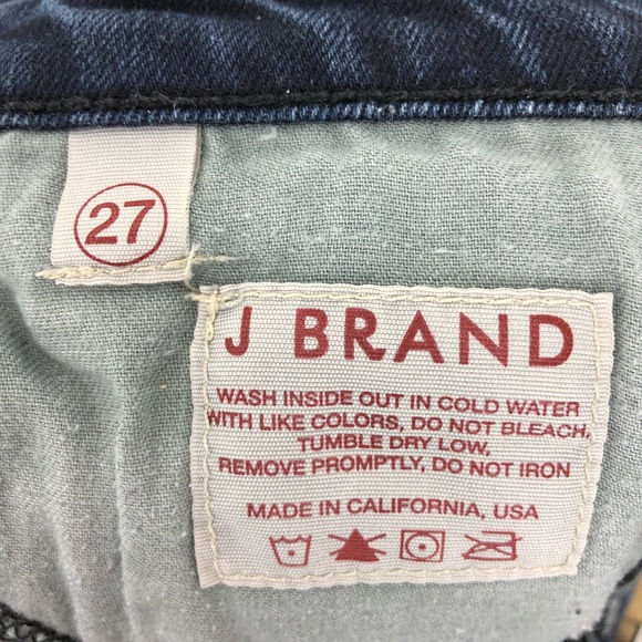 J Brand Pencil Leg 912 BRU Jeans - Picture 4 of 6